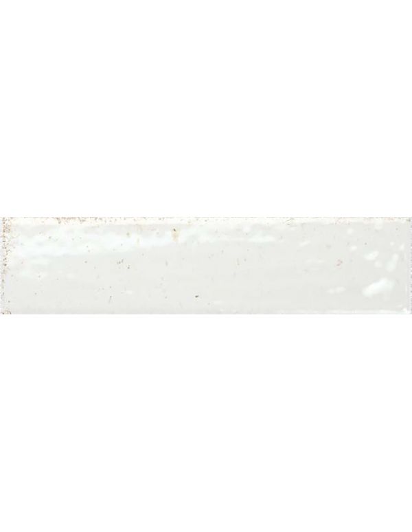Faience style zellige WHITE HOPE 6X25 cm - 0,9 m²