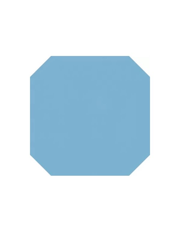 Carrelage octogonal - cabochon au choix - 20x20 cm TENCIA SKY BLUE - 1m²